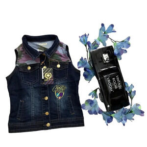 Violet & Pink NWT Vest Jean Jacket for Girls Various